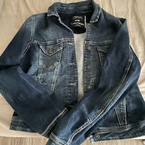 Silver Jean Jacket